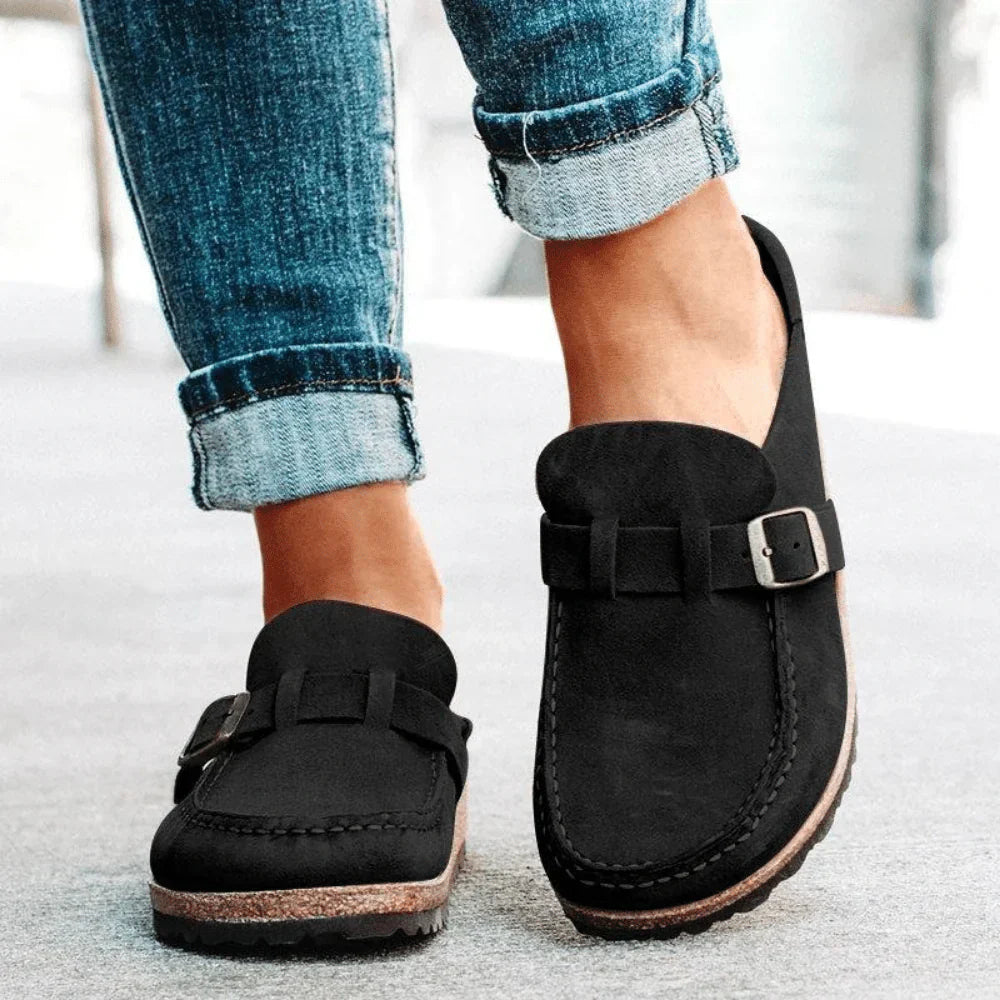 Blue Buckle™ - Stilfuld ortopædisk sandal